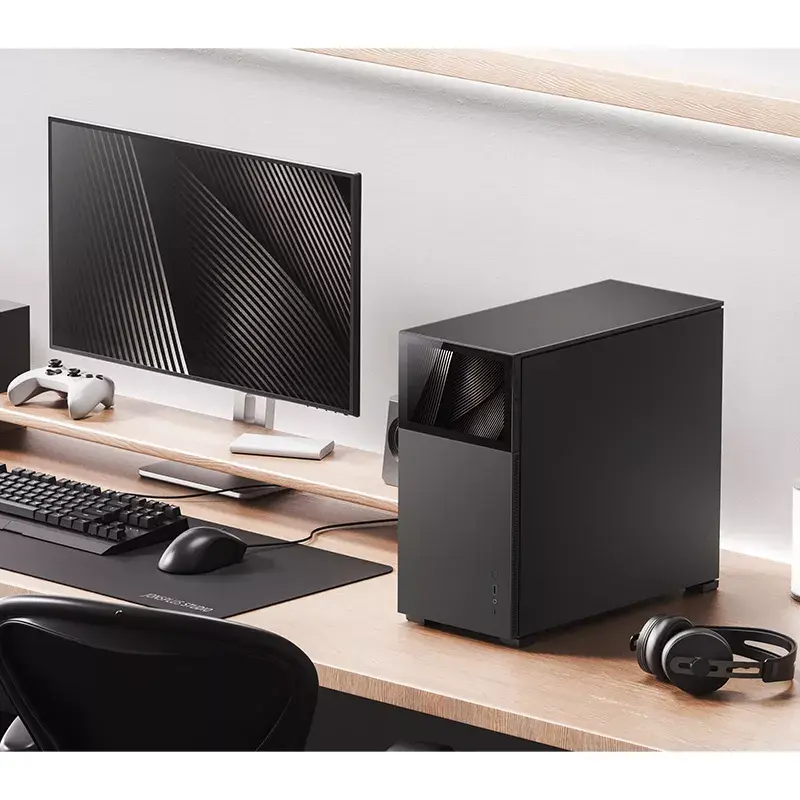 PC-Gehäuse Jonsbo D41 STD Midi Tower Schwarz
