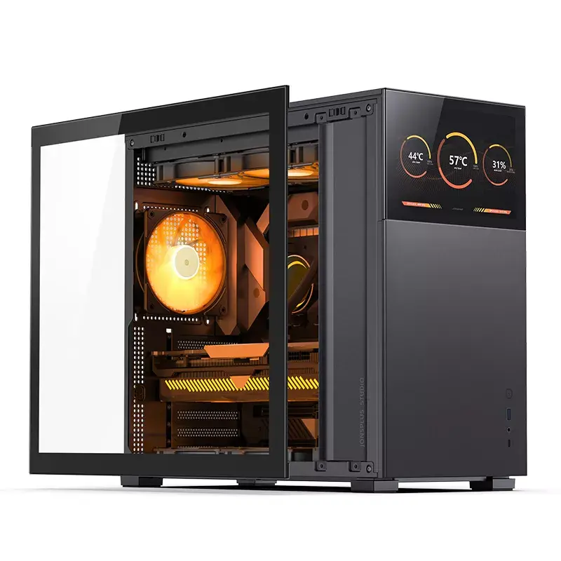 PC-Gehäuse Jonsbo D41 STD Midi Tower Schwarz