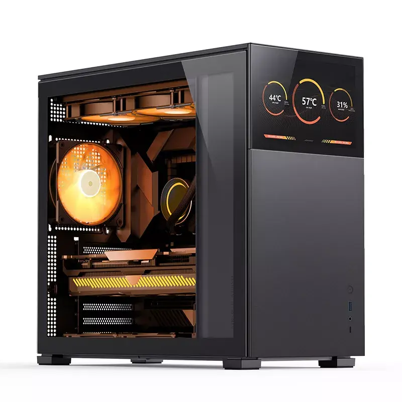 PC-Gehäuse Jonsbo D41 STD Midi Tower Schwarz