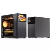 PC-Gehäuse Jonsbo D41 STD Midi Tower Schwarz
