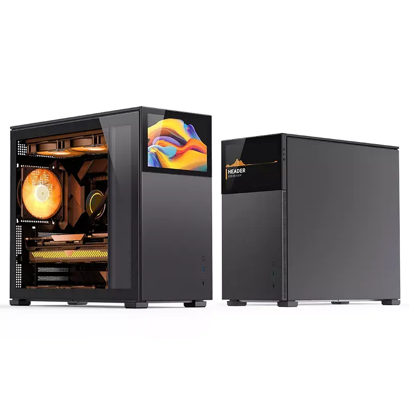 PC-Gehäuse Jonsbo D41 STD Midi Tower Schwarz