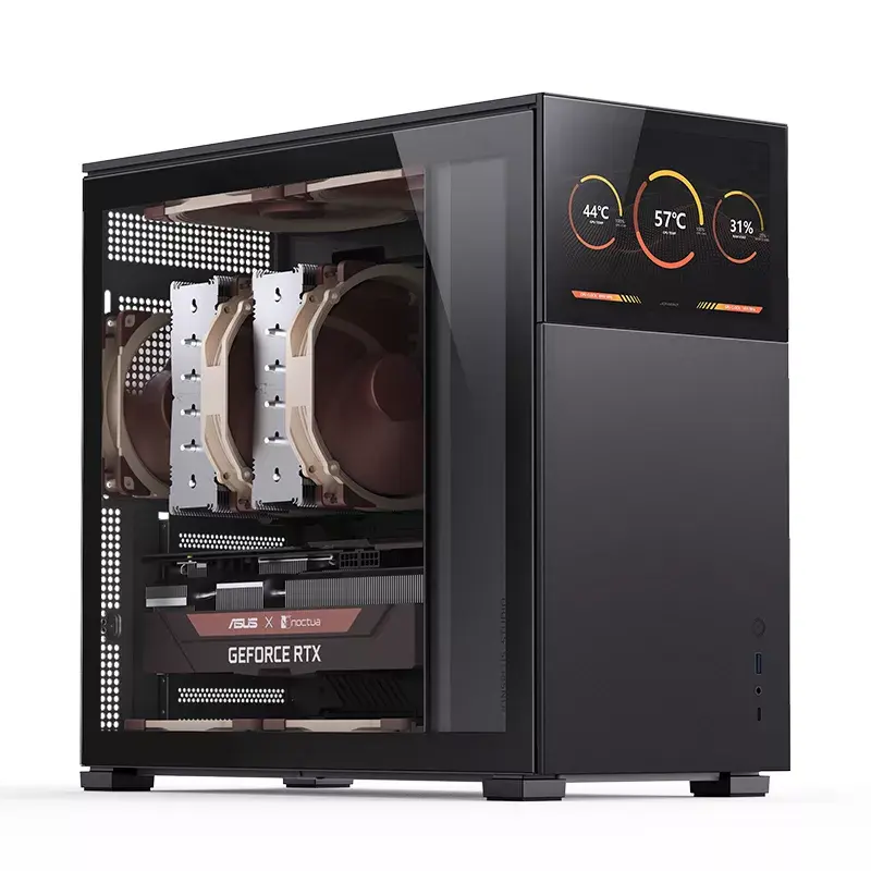 PC-Gehäuse Jonsbo D41 STD Midi Tower Schwarz