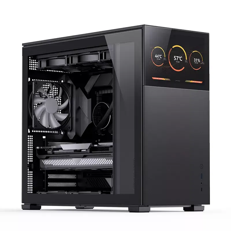PC-Gehäuse Jonsbo D41 STD Midi Tower Schwarz