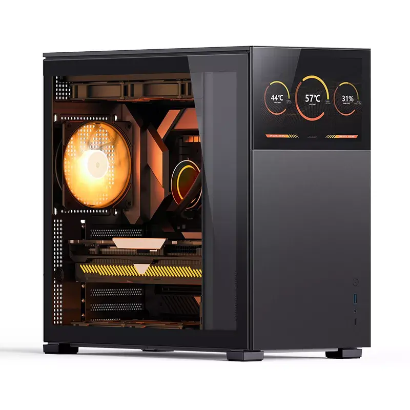 PC-Gehäuse Jonsbo D41 STD Midi Tower Schwarz