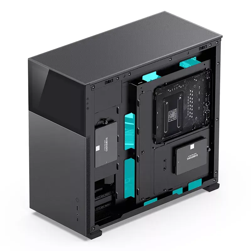 PC-Gehäuse Jonsbo D41 STD Midi Tower Schwarz
