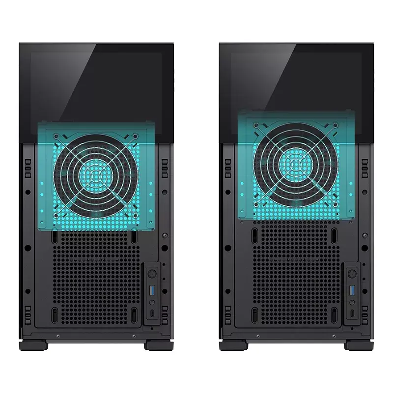 PC-Gehäuse Jonsbo D41 STD Midi Tower Schwarz