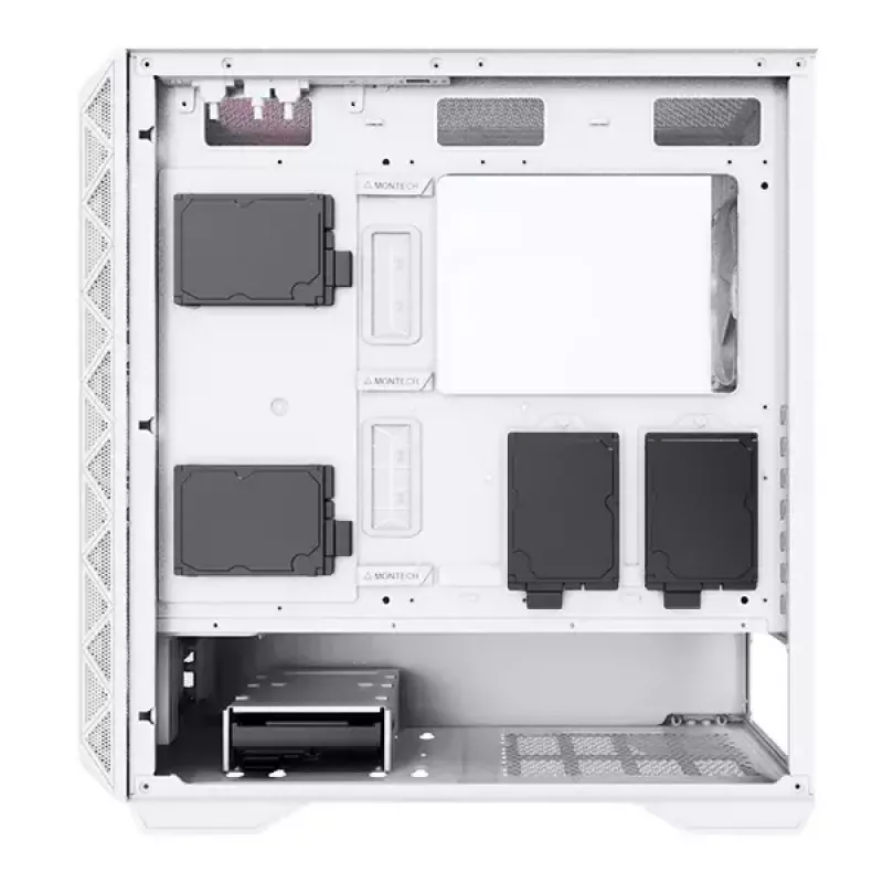 PC-Gehäuse Montech AIR 903 BASE Midi Tower Weiß