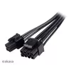 Adapterkabel Akasa AK-CBPW22-15 – 8-Pin-EPS auf 4-Pin-ATX, 15 cm
