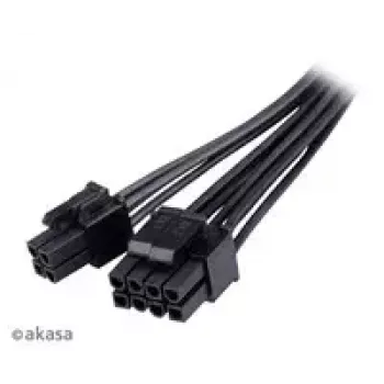 Adapterkabel Akasa AK-CBPW22-15 – 8-Pin-EPS auf 4-Pin-ATX, 15 cm