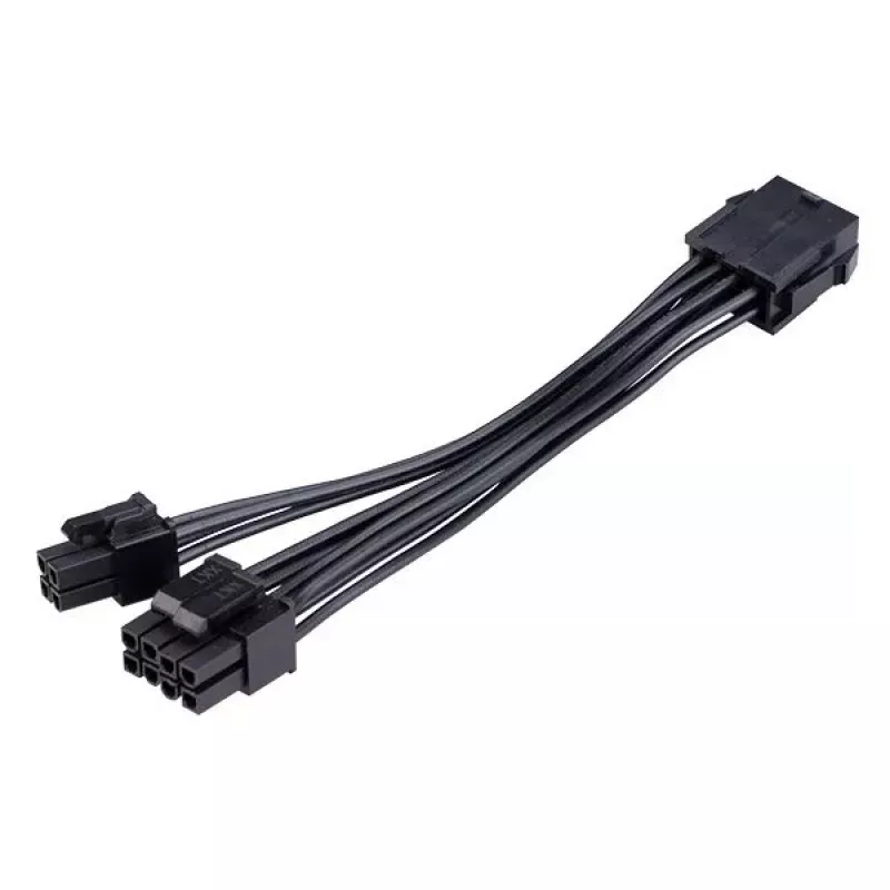 Adapterkabel Akasa AK-CBPW22-15 – 8-Pin-EPS auf 4-Pin-ATX, 15 cm