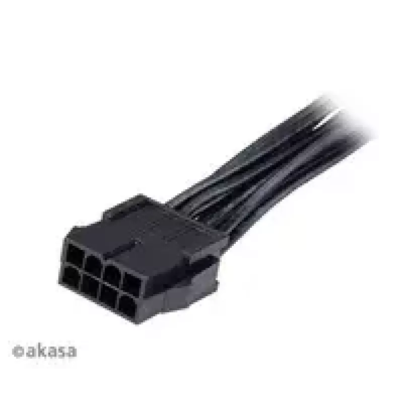 Adapterkabel Akasa AK-CBPW22-15 – 8-Pin-EPS auf 4-Pin-ATX, 15 cm