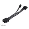 Adapterkabel Akasa AK-CBPW22-15 – 8-Pin-EPS auf 4-Pin-ATX, 15 cm
