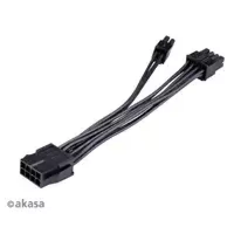 Adapterkabel Akasa AK-CBPW22-15 – 8-Pin-EPS auf 4-Pin-ATX, 15 cm