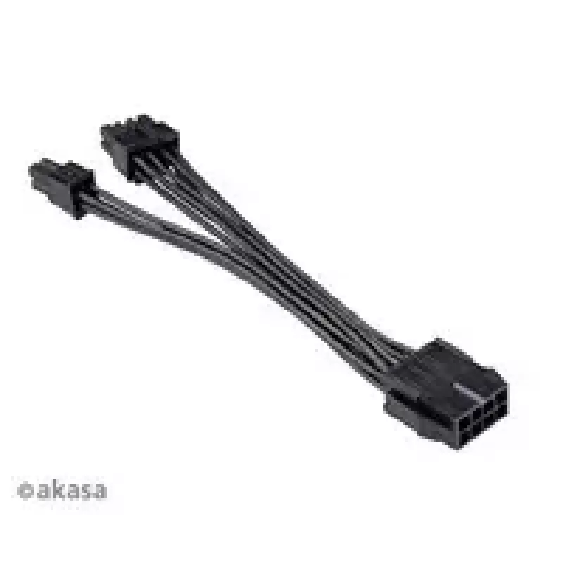 Adapterkabel Akasa AK-CBPW22-15 – 8-Pin-EPS auf 4-Pin-ATX, 15 cm