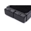 Radiator Alphacool 14442 Messing Kupfer Edelstahl Schwarz 144 mm