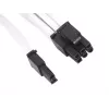 Kabel PCI-E 8pin(6+2) Silverstone SST-PP07-PCIW 0,25 m