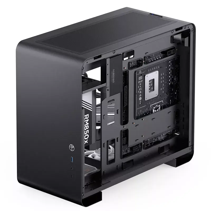 PC-Gehäuse Jonsbo U4 Mini Mini Tower Schwarz