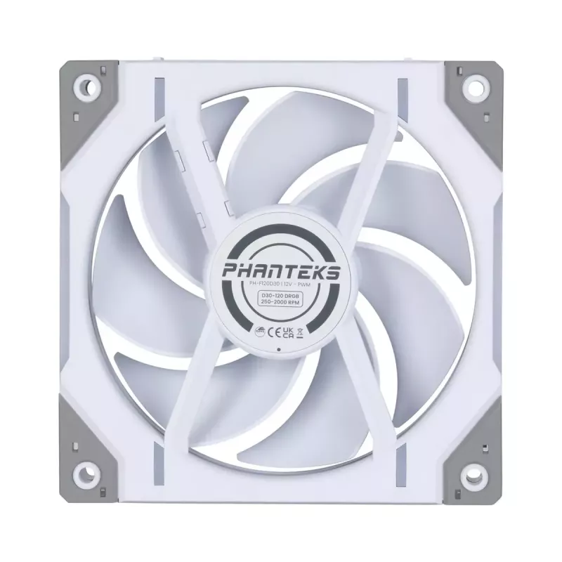Lüfter Phanteks PH-F120D30 12 cm 250-2000 RPM 30.2 dB