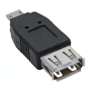 InLine Micro USB Adapter Micro-A male to USB Type A female 31600