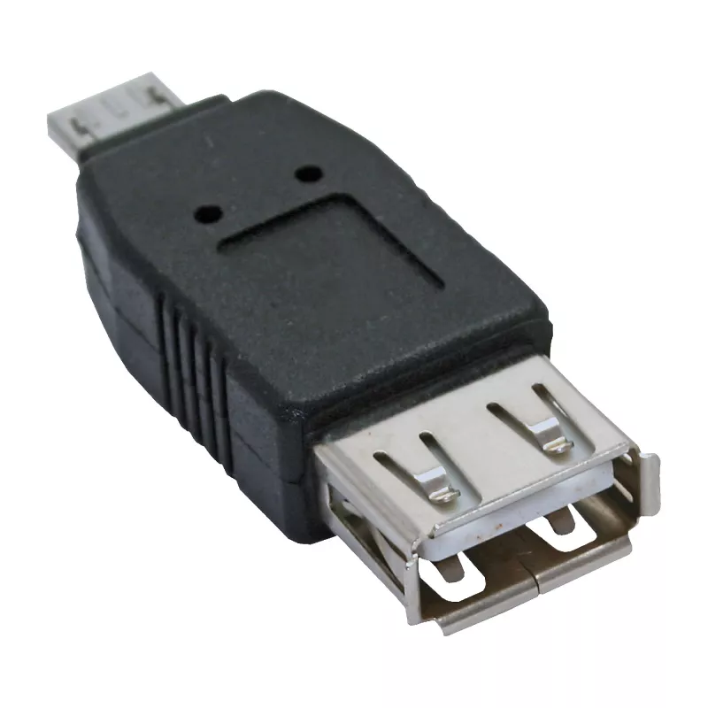 InLine Micro USB Adapter Micro-A male to USB Type A female 31600