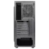 Aerocool DELTABKV1 ATX PC-Gehäuse RGB-Front, volles Seitenfenster, 12cm Lüfter, Schwarz