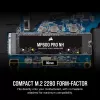 CORSAIR SSD - 4TB - MP600 Pro Nh PCI-E 4.0 (gen 4) x4 NVMe M.2