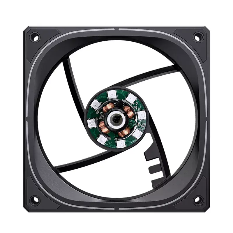 Jonsbo FR-505BR 12 cm Lüfter Schwarz Weiß 800-1800 U/min 47,2 CFM