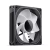 Jonsbo FR-505BR 12 cm Lüfter Schwarz Weiß 800-1800 U/min 47,2 CFM