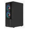 PC-Gehäuse Aerocool Quantum Midi Tower Schwarz