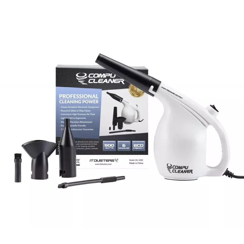 Compu Cleaner IT Dusters EG-1000 500 W Schwarz Weiß 240 V