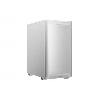 PC-Gehäuse be quiet! PURE BASE 501 Airflow Midi Tower Weiß — ATX, 3×140mm vorne, 1×140 mm hinten, 5×2,5 Zoll, 2×3,5 Zoll, USB‑C, PWM-Unterstützung