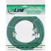 InLine Patchkabel S/FTP PiMF Cat.6A halogenfrei 500MHz grün 10m