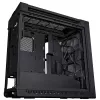PC-Gehäuse ASUS ProArt PA602 Midi Tower Schwarz – ATX/EATX-Unterstützung, gehärtetes Glas, 2x 200-mm-Frontlüfter, 360-mm-Top-Radiator, GPU bis 450 mm