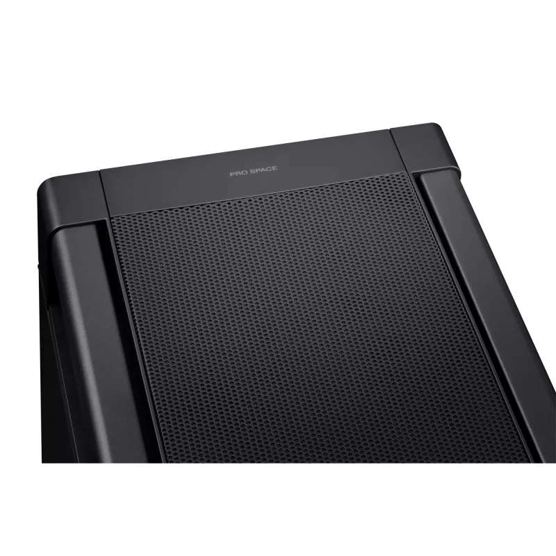 PC-Gehäuse ASUS ProArt PA602 Midi Tower Schwarz – ATX/EATX-Unterstützung, gehärtetes Glas, 2x 200-mm-Frontlüfter, 360-mm-Top-Radiator, GPU bis 450 mm