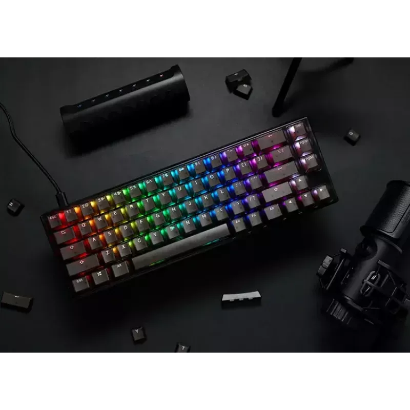 Ducky One 3 Aura SF Tastatur Gaming USB QWERTY Schwarz 67 Tasten RGB