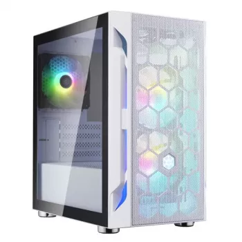 PC-Gehäuse Silverstone FARA H1M PRO Tower Weiß