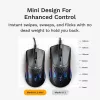 Gaming-Maus Glorious Gaming Model O 2 Mini Gaming-Maus RGB Schwarz