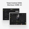 Gaming-Maus Glorious Gaming Model O 2 Mini Gaming-Maus RGB Schwarz