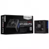 Stromversorgung SILVERSTONE ST1200-PTS 1200 W 80 PLUS Platinum, 20+4-Pin ATX, 120-mm-Lüfter, Schwarz