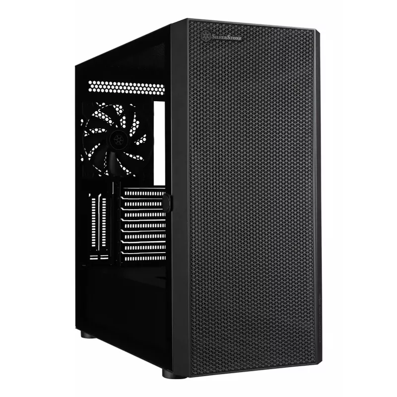 PC-Gehäuse Silverstone SETA H1 Midi Tower Schwarz