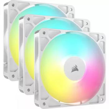 Fan Corsair RS120 ARGB 12 cm Weiß 420–2100 U/min 3 Stück