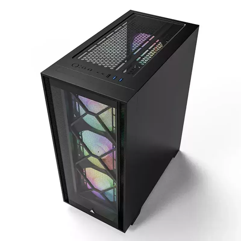 PC-Gehäuse Montech AIR 1000 PREMIUM Midi Tower Schwarz