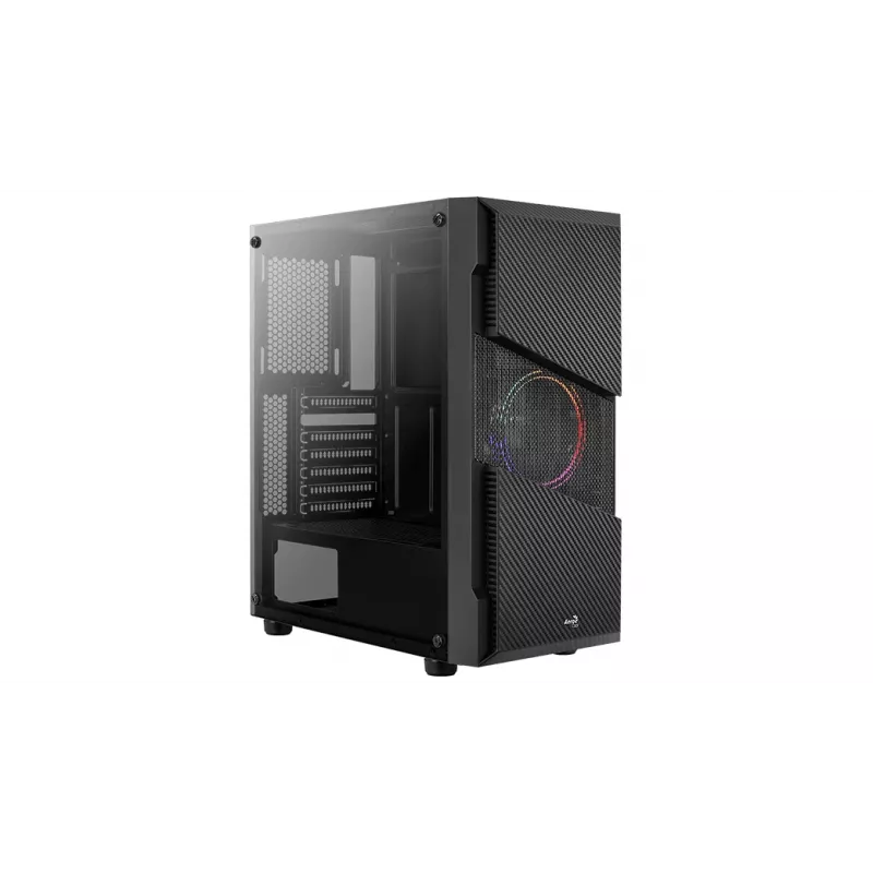 Aerocool Menace Saturn FRGB Midi Tower Schwarz