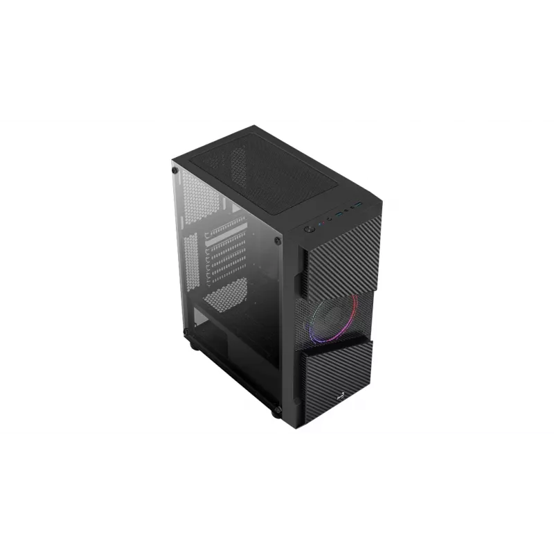 Aerocool Menace Saturn FRGB Midi Tower Schwarz