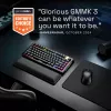 Mechanische Gaming-Tastatur GLORIOUS GMMK 3 PRO HE 75% Wireless RF + Bluetooth, RGB, US QWERTY, Schwarz