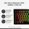 Mechanische Gaming-Tastatur GLORIOUS GMMK 3 PRO HE 75% Wireless RF + Bluetooth, RGB, US QWERTY, Schwarz