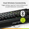 Mechanische Gaming-Tastatur GLORIOUS GMMK 3 PRO HE 75% Wireless RF + Bluetooth, RGB, US QWERTY, Schwarz