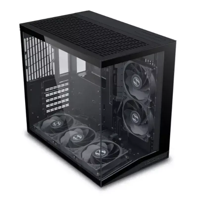 Computergehäuse Lian Li PC-Gehäuse O11 Dynamic Mini V2 Flow Schwarz