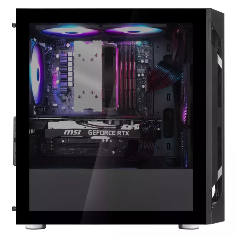 PC-Gehäuse Silverstone FARA H1M Micro Tower Schwarz