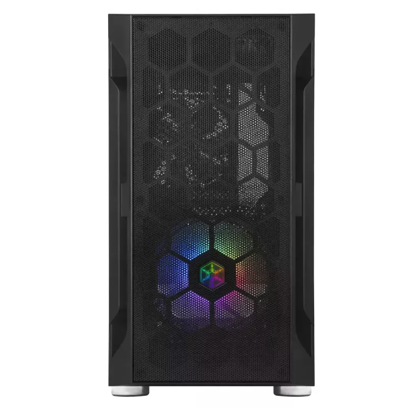 PC-Gehäuse Silverstone FARA H1M Micro Tower Schwarz
